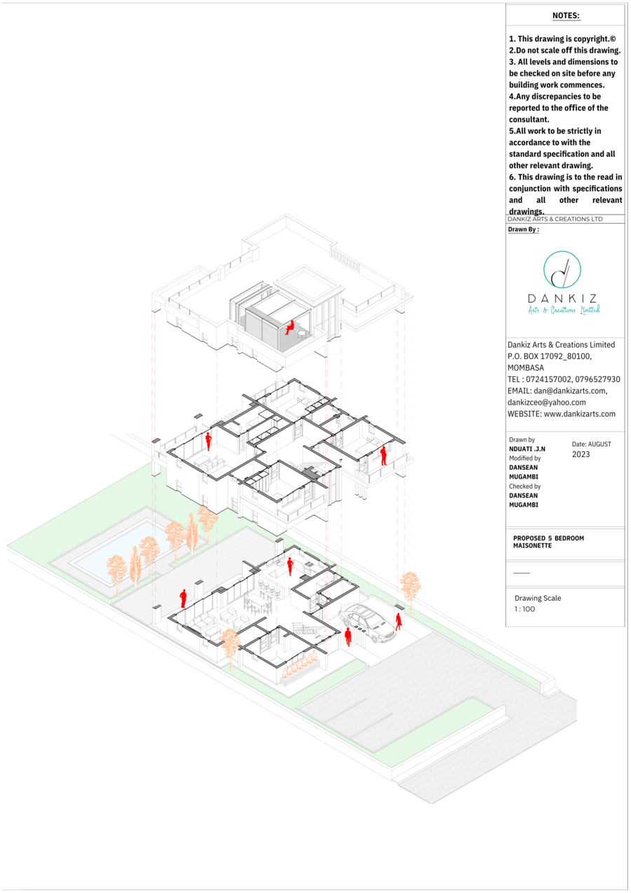 CAD drawing for one of our clients